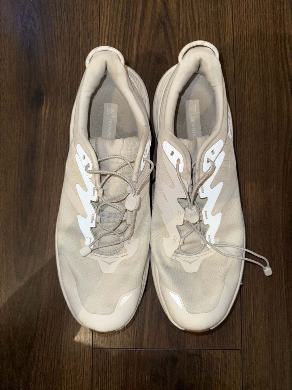 Hoka One One Transport Eggnog Commuter Sneakers - Picture 3 of 5